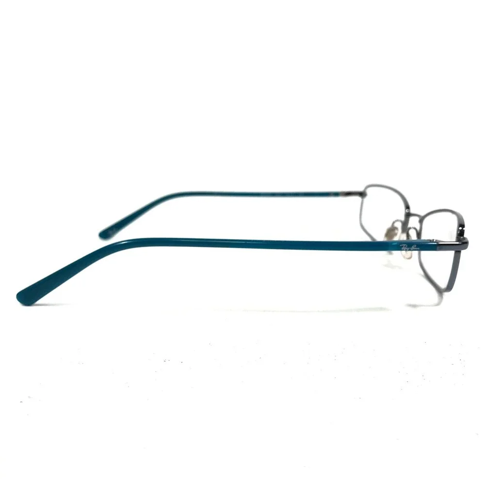 Ray-Ban RB6094 2507 Eyeglasses Frames Blue Silver Rectangular Full Rim 52-17-135